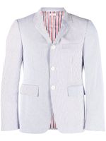 Thom Browne blazer à design patchwork - Bleu - thumbnail