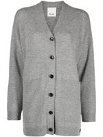 Allude cardigan à col v - Gris