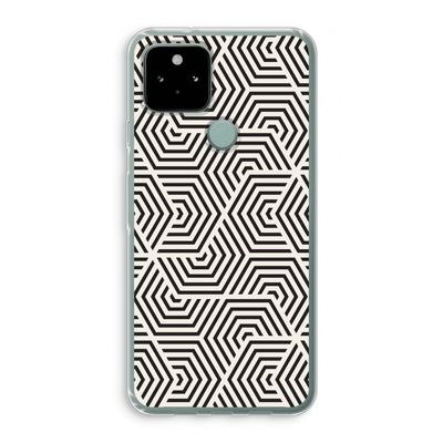 Magic pattern: Google Pixel 5 Transparant Hoesje