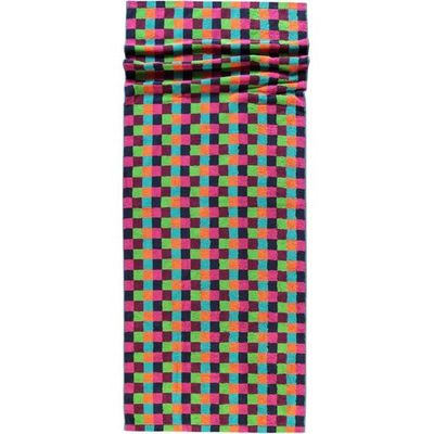Cawö Cawo Lifestyle Karo Saunahanddoek 7047 Multi-84 70x180
