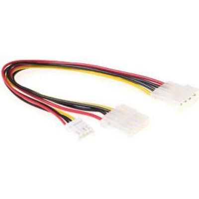 ACT FDD voedingsplitterkabel voor 1x 3,5 inch + 1x 5,25 inch 0,20 m