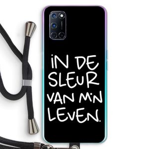 De Sleur: Oppo A92 Transparant Hoesje met koord