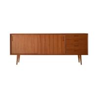 Tikamoon - Magda 50&apos;s - Massief mahoniehouten buffet 200 cm