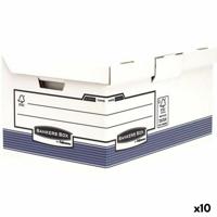 Archiefdoos Fellowes Maxi Blauw Wit 31 x 39 x 56 cm 10 Stuks
