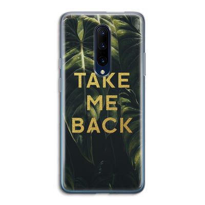 Take me back: OnePlus 7 Pro Transparant Hoesje