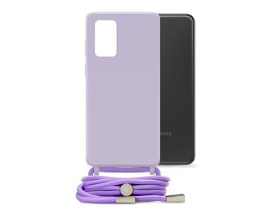 Mobilize Mobilize Lanyard Gelly Case for Samsung Galaxy A13 4G Pastel Purple