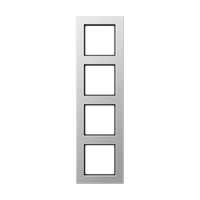 Jung A Creation afdekraam 4-voudig aluminium