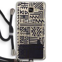Marrakech print: Samsung Galaxy A5 (2016) Transparant Hoesje met koord