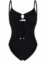 Tory Burch maillot de bain froncé à découpe - Noir - thumbnail