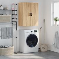 Wandkast 69,5x34x90 cm sonoma eikenkleurig