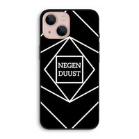 Negenduust geometrisch: iPhone 13 Biologisch afbreekbaar hoesje