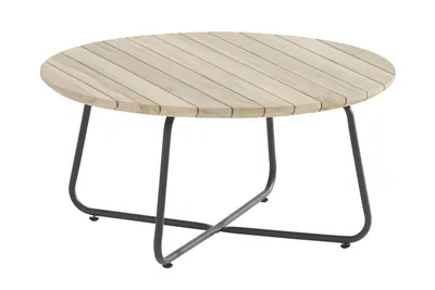 Salontafel Axel teak rond 73 cm (H35 cm) | 4 Seasons Outdoor