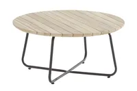 Salontafel Axel teak rond 73 cm (H35 cm) | 4 Seasons Outdoor Salontafel Axel teak rond 73 cm (H35 cm) | 4 Seasons Outdoor