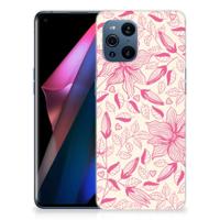 OPPO Find X3 | X3 Pro | TPU Case | Pink Flowers