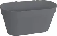 Elho Pot loft urban wall duo d28cm antraciet - thumbnail