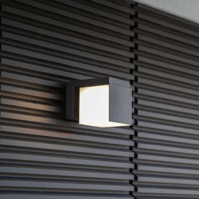 Kubus wandlamp verstelbaar &apos;Cuba&apos; led lamp modern warm wit 3000k