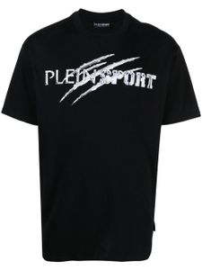 Plein Sport t-shirt en coton à imprimé graphique - Noir