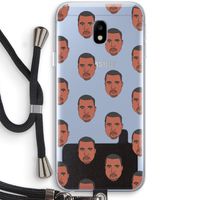 Kanye Call Me?: Samsung Galaxy J3 (2017) Transparant Hoesje met koord