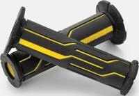 DAYTONA handvat "d-line" rubber grip d-lin sw/ge 125 open