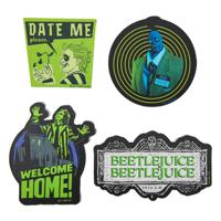 Beetlejuice Fridge Magnet 4-Pack - thumbnail