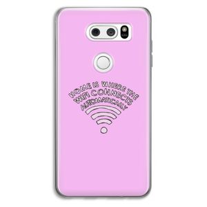 Home Is Where The Wifi Is: LG V30 Transparant Hoesje