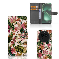 OPPO Find X6 Pro Hoesje Flowers - thumbnail