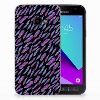 Samsung Galaxy Xcover 4 | Xcover 4s TPU bumper Feathers Color