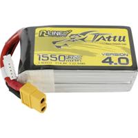 Tattu LiPo accupack 14.8 V 1550 mAh Aantal cellen: 4 130 C Block XT60