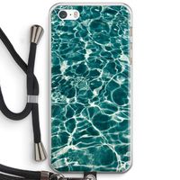 Weerkaatsing water: iPhone 5 / 5S / SE Transparant Hoesje met koord