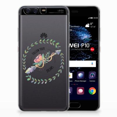 Huawei P10 Telefoonhoesje met Naam Boho Dreams Huawei P10 Telefoonhoesje met Naam Boho Dreams