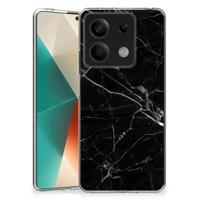 Xiaomi Redmi Note 13 5G | TPU | Siliconen hoesje | Marmer Zwart - Origineel Cadeau Vader