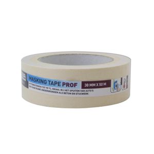 Afplaktape/schilderstape 38 mm x 50 m   -