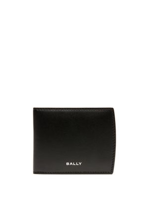 Bally portefeuille pliant à logo imprimé - Noir