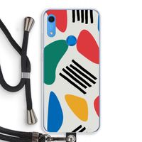 Illustratieve pop 1: Huawei Y6s Transparant Hoesje met koord