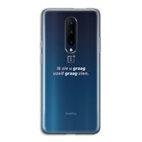 uzelf graag zien: OnePlus 7 Pro Transparant Hoesje uzelf graag zien: OnePlus 7 Pro Transparant Hoesje