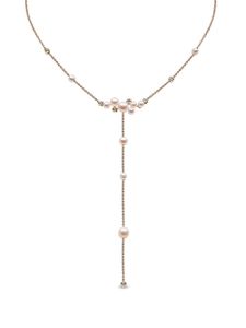 Yoko London collier Trend en or 18ct orné de perles d'eau douce et de diamants