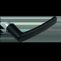 AMI Deurkruk 332 Gatdeel M6 Zwart R9005 Str - 739005