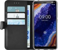 Azuri AZ-WALCLRNOK9PV-BLK mobiele telefoon behuizingen Folioblad Zwart - thumbnail