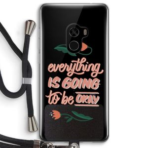 Optimistic flower girl: Xiaomi Mi Mix 2 Transparant Hoesje met koord