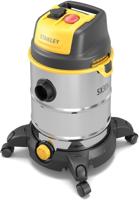 Stofzuiger STANLEY SXVC30XTDE Zwart, Roestvrijstaal, Geel 1600 W Stofzuiger STANLEY SXVC30XTDE Zwart, Roestvrijstaal, Geel 1600 W