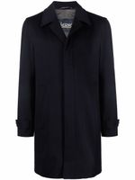 Herno manteau à simple boutonnage - Bleu