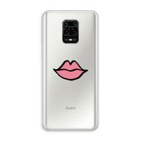 Kusje: Xiaomi Redmi Note 10 Lite Transparant Hoesje