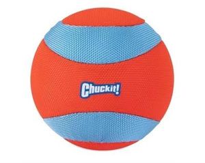 Chuckit amphibious mega ball oranje / blauw (15X12,5X21 CM)