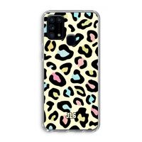 Leopard pattern: Samsung Galaxy M31 Transparant Hoesje