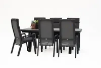 Trestino diningset vesoul frazer antraciet