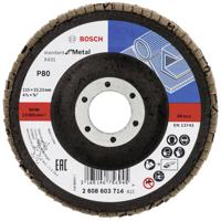 Bosch Accessories 2608603714 X431 Lamellenschijf Diameter 115 mm Boordiameter 22.33 mm Staal 1 stuk(s)