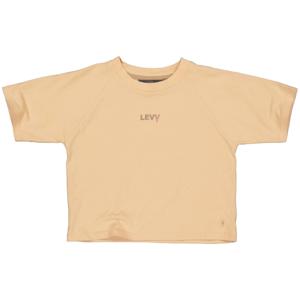 LEVV Meisjes t-shirt - Katie - Zacht geel