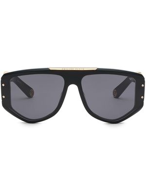 Philipp Plein Eyewear lunettes de vue à monture rectangulaire - Noir