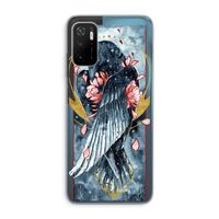 Golden Raven: Xiaomi Poco M3 Pro 5G Transparant Hoesje