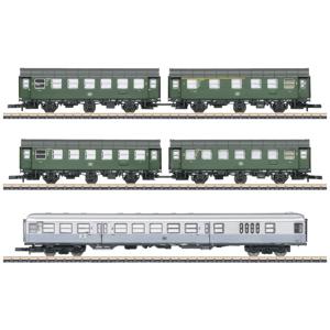 Märklin 87074 Z 5-delige set personenrijtuigen omkeertrein van de DB, MHI